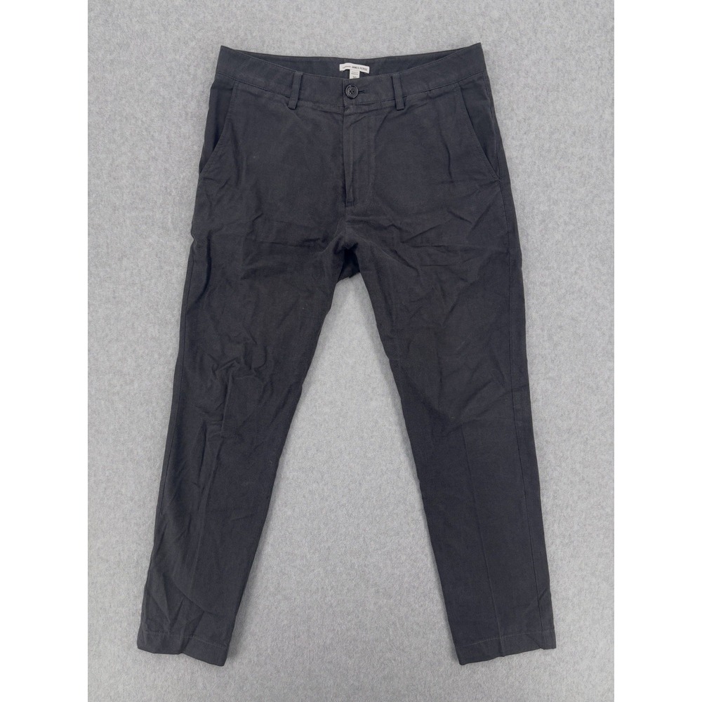 James Perse MPWC1229 Gray Cotton Straight Leg Chino Pants Size 30